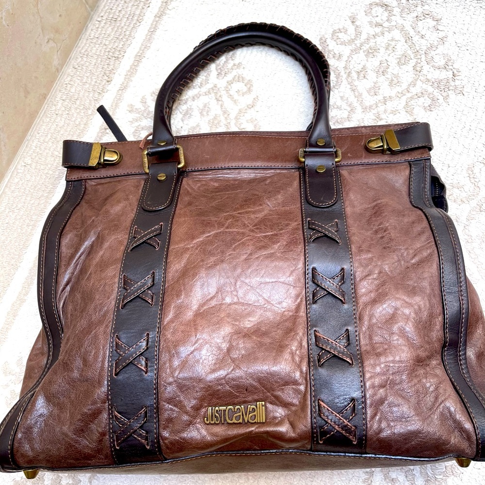 Just Cavalli purse brown